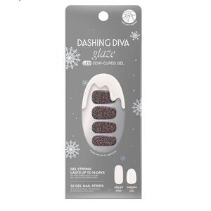NEW: Dashing Diva - Winter in New York - Christmas Holiday LED GEL Nail Strips
